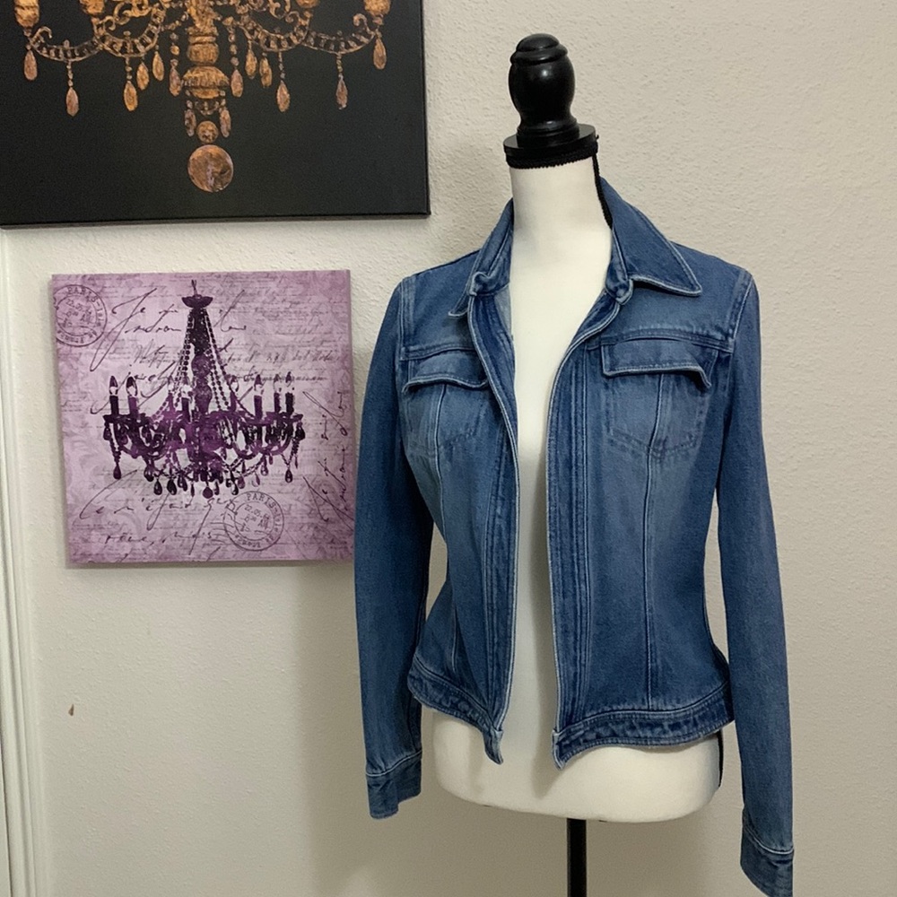 Moda International / Victoria’s Secret Jean Jacket - Size M - Pristine Condition